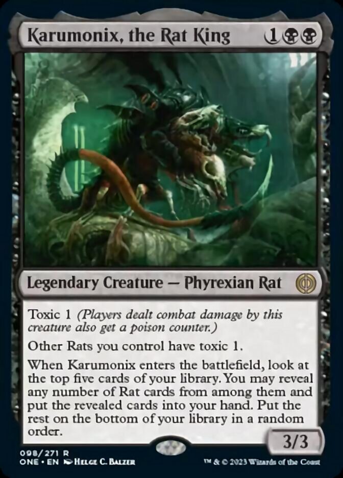 Karumonix, the Rat King [Phyrexia: All Will Be One] | Exor Games Bridgewater