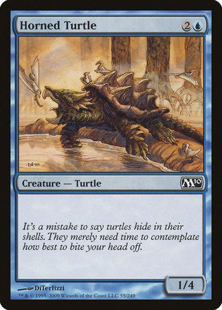 Horned Turtle [Magic 2010] | Exor Games Bridgewater