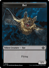 Bat // Vampire (0004) Double-Sided Token [The Lost Caverns of Ixalan Commander Tokens] | Exor Games Bridgewater