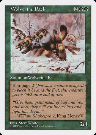 Wolverine Pack [Fifth Edition] | Exor Games Bridgewater