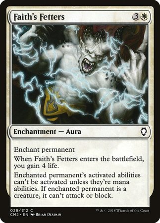 Faith's Fetters [Commander Anthology Volume II] | Exor Games Bridgewater