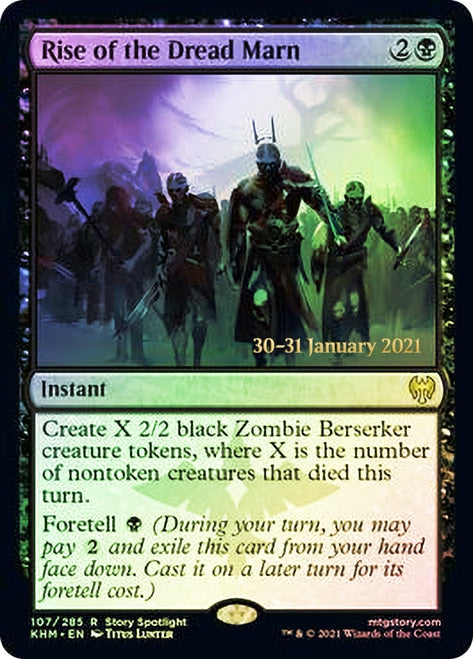 Rise of the Dread Marn  [Kaldheim Prerelease Promos] | Exor Games Bridgewater