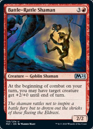 Battle-Rattle Shaman [Core Set 2021] | Exor Games Bridgewater