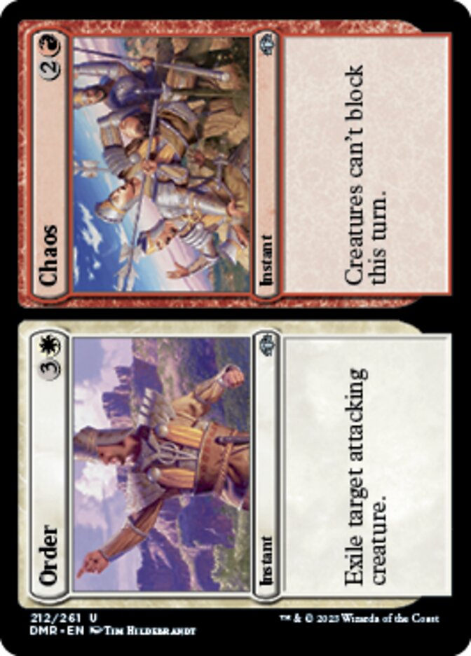 Order // Chaos [Dominaria Remastered] | Exor Games Bridgewater