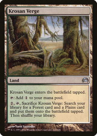 Krosan Verge [Planechase 2012] | Exor Games Bridgewater