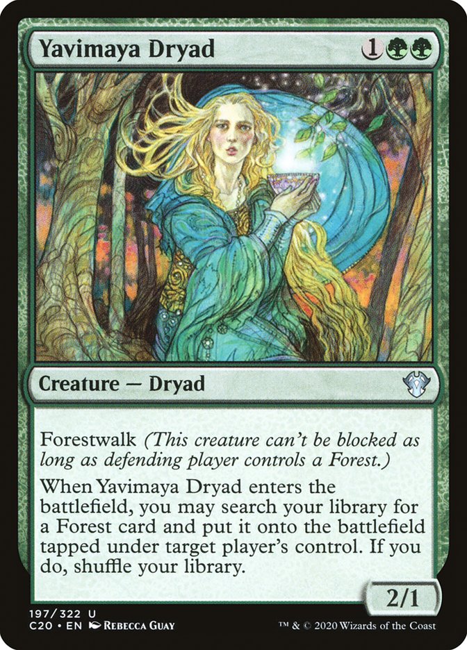 Yavimaya Dryad [Commander 2020] | Exor Games Bridgewater