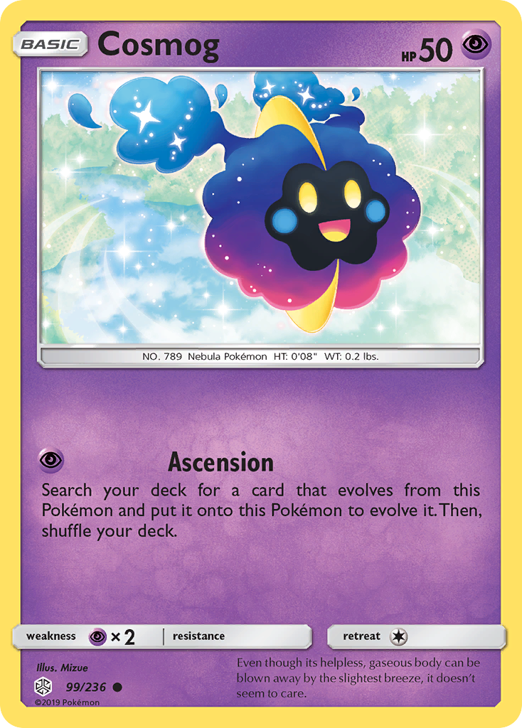 Cosmog (99/236) [Sun & Moon: Cosmic Eclipse] | Exor Games Bridgewater