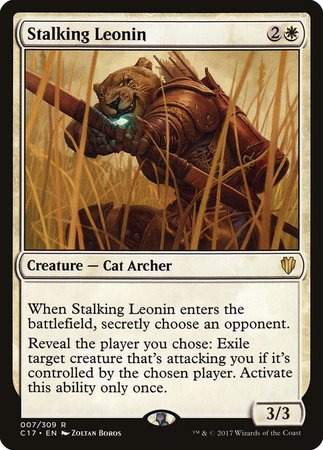 Stalking Leonin [Commander 2017] | Exor Games Bridgewater