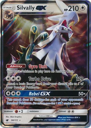 Silvally GX (90/111) (Jumbo Card) [Sun & Moon: Crimson Invasion] | Exor Games Bridgewater