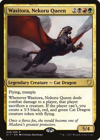 Wasitora, Nekoru Queen [Commander 2017] | Exor Games Bridgewater