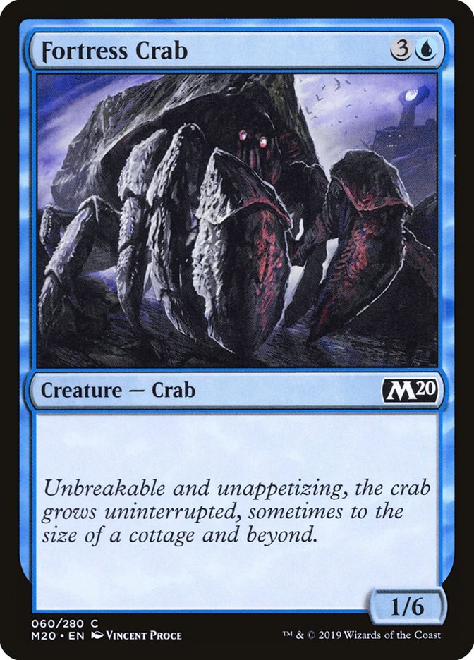 Fortress Crab [Core Set 2020] | Exor Games Bridgewater