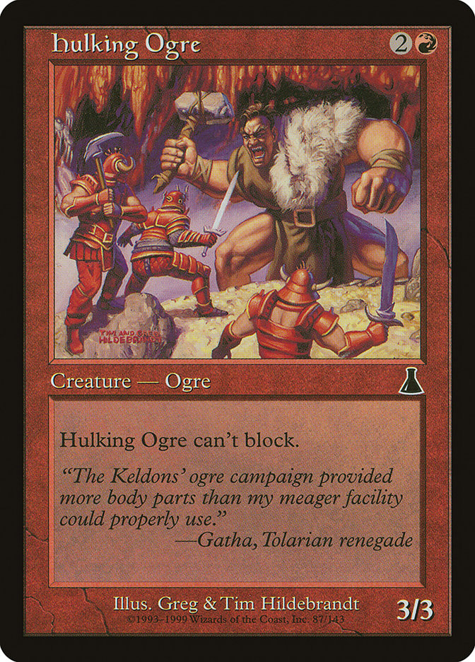 Hulking Ogre [Urza's Destiny] | Exor Games Bridgewater