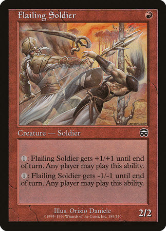 Flailing Soldier [Mercadian Masques] | Exor Games Bridgewater