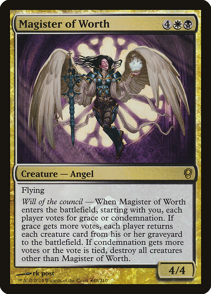 Magister of Worth (Launch) [Conspiracy Promos] | Exor Games Bridgewater