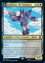 Cyclonus, the Saboteur // Cyclonus, Cybertronian Fighter [Universes Beyond: Transformers] | Exor Games Bridgewater