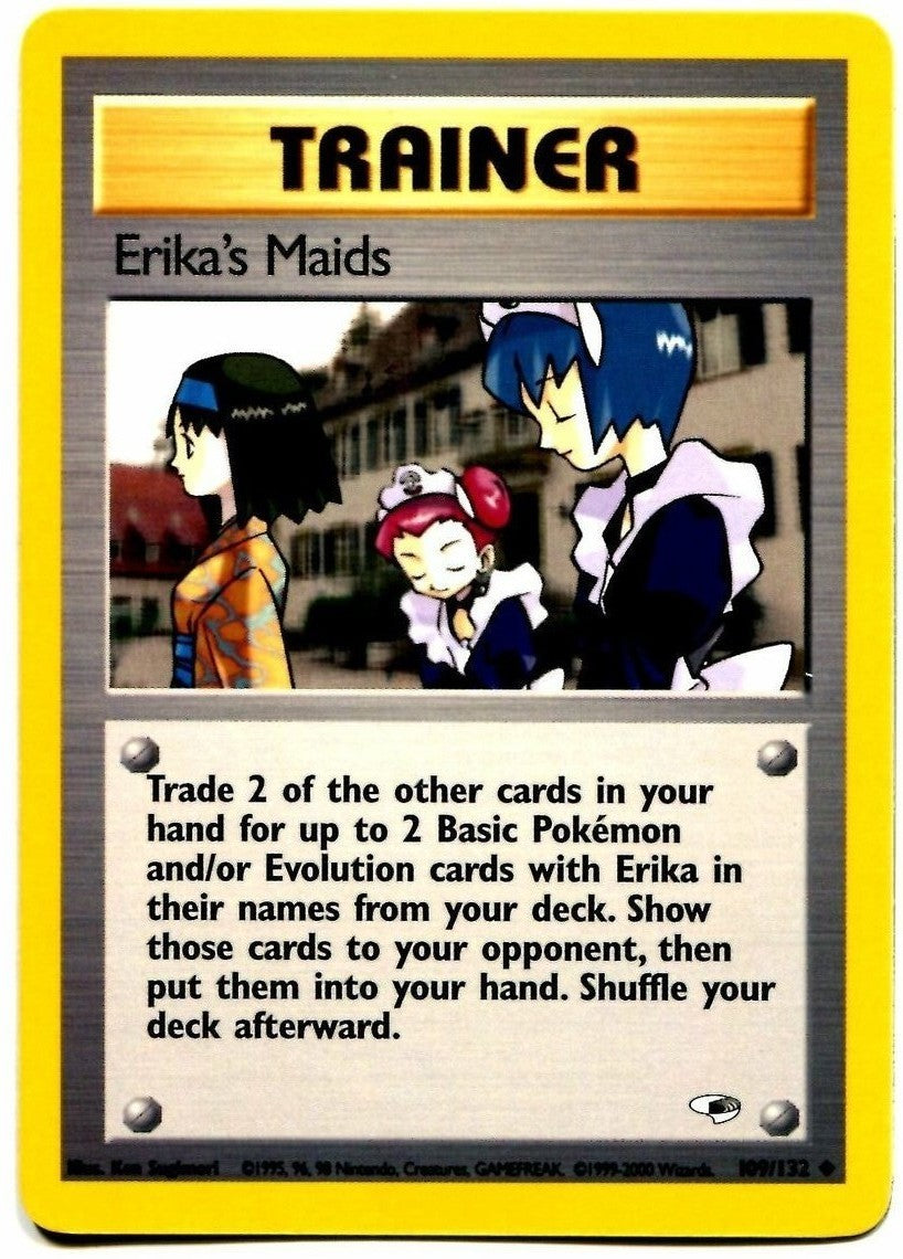 Erika's Maids (109/132) [Gym Heroes Unlimited] | Exor Games Bridgewater