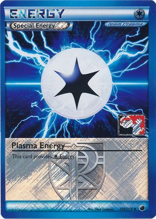 Plasma Energy (106/116) (Play Pokemon Promo) [Black & White: Plasma Freeze] | Exor Games Bridgewater