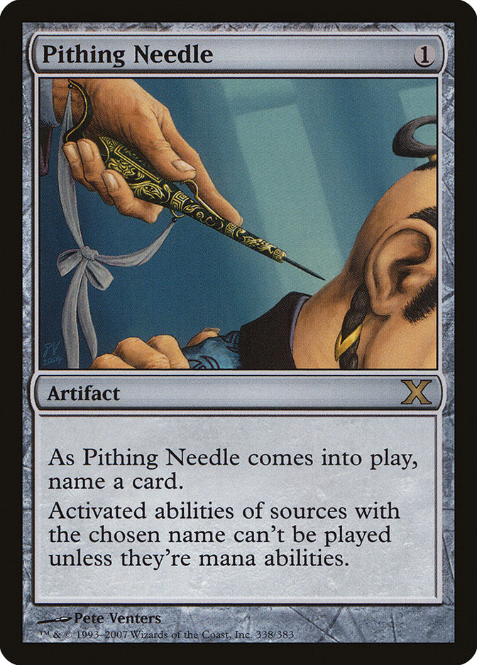 Pithing Needle [Tenth Edition] | Exor Games Bridgewater