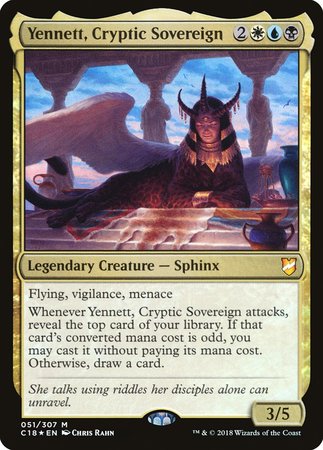 Yennett, Cryptic Sovereign [Commander 2018] | Exor Games Bridgewater