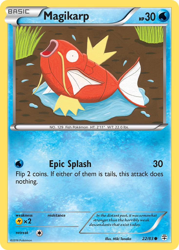 Magikarp (22/83) [XY: Generations] | Exor Games Bridgewater