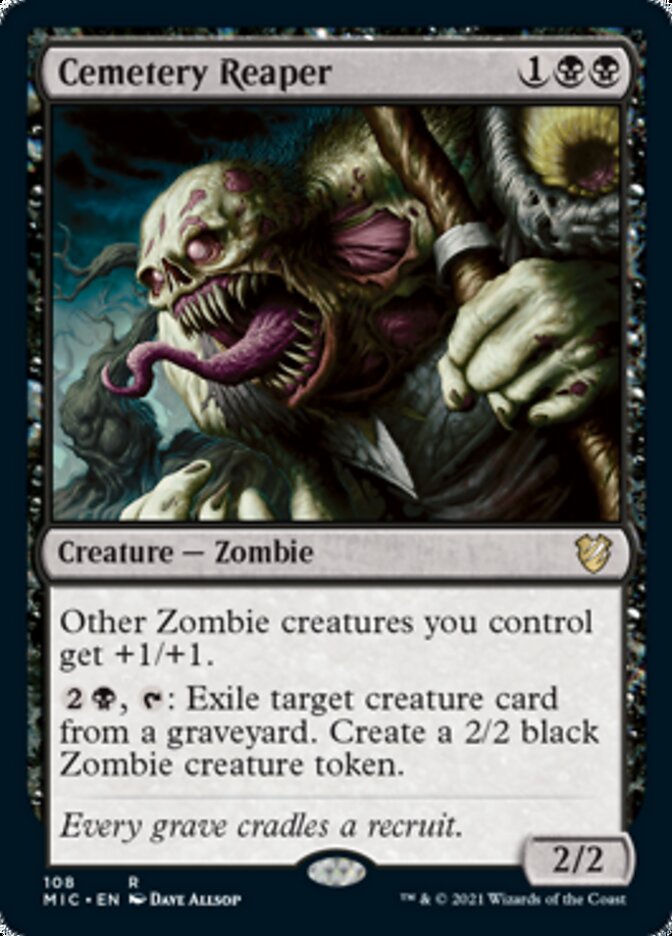 Cemetery Reaper [Innistrad: Midnight Hunt Commander] | Exor Games Bridgewater