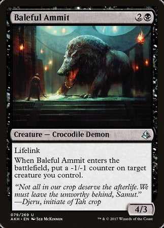 Baleful Ammit [Amonkhet] | Exor Games Bridgewater