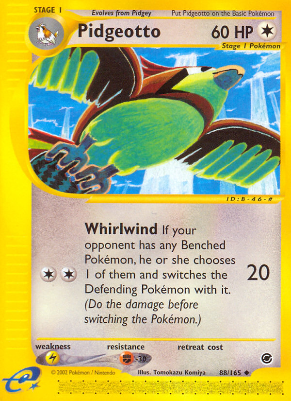 Pidgeotto (88/165) [Expedition: Base Set] | Exor Games Bridgewater