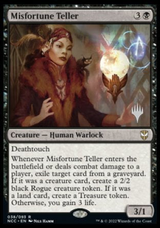 Misfortune Teller (Promo Pack) [Streets of New Capenna Commander Promos] | Exor Games Bridgewater