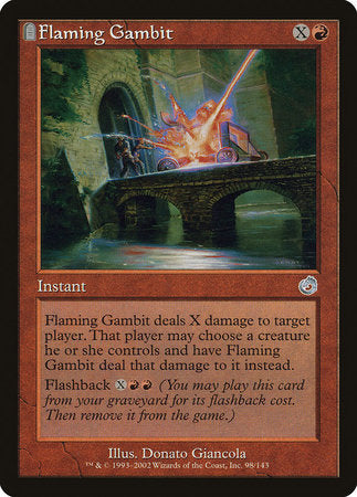 Flaming Gambit [Torment] | Exor Games Bridgewater