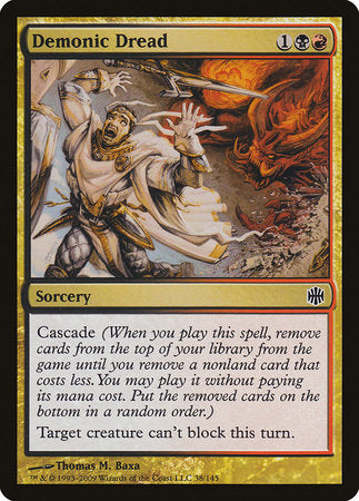Demonic Dread [Alara Reborn] | Exor Games Bridgewater