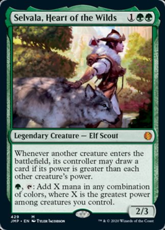 Selvala, Heart of the Wilds [Jumpstart] | Exor Games Bridgewater