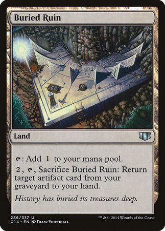 Buried Ruin [Commander 2014] | Exor Games Bridgewater
