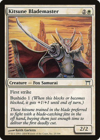 Kitsune Blademaster [Champions of Kamigawa] | Exor Games Bridgewater