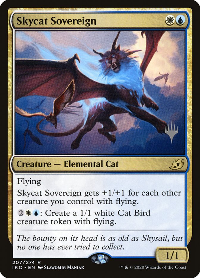 Skycat Sovereign (Promo Pack) [Ikoria: Lair of Behemoths Promos] | Exor Games Bridgewater