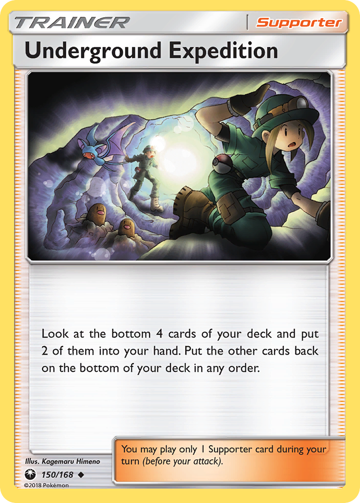 Underground Expedition (150/168) [Sun & Moon: Celestial Storm] | Exor Games Bridgewater