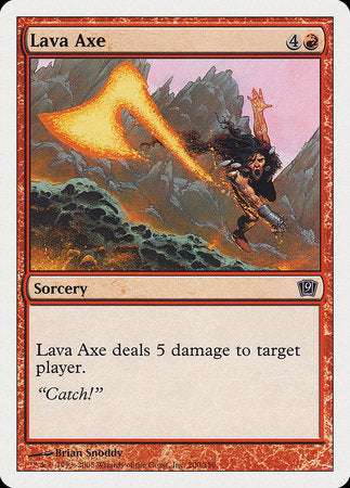 Lava Axe [Ninth Edition] | Exor Games Bridgewater