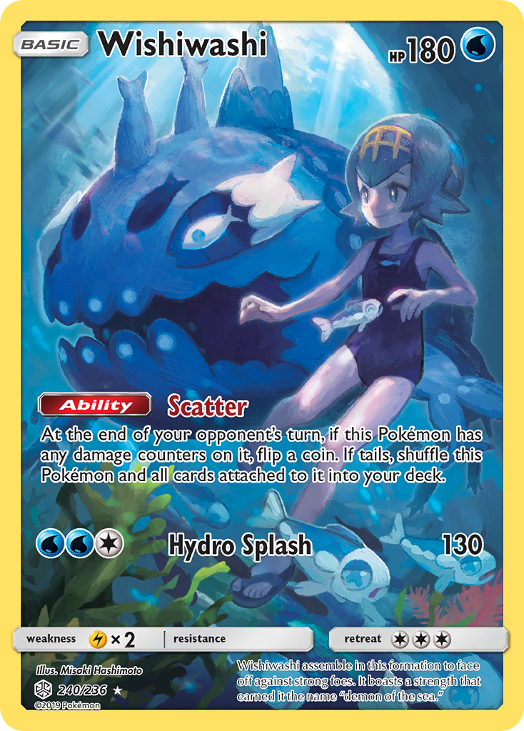 Wishiwashi (240/236) [Sun & Moon: Cosmic Eclipse] | Exor Games Bridgewater