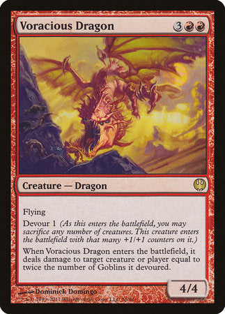 Voracious Dragon [Duel Decks: Knights vs. Dragons] | Exor Games Bridgewater