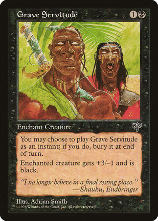 Grave Servitude [Mirage] | Exor Games Bridgewater