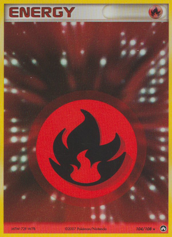 Fire Energy (104/108) [EX: Power Keepers] | Exor Games Bridgewater