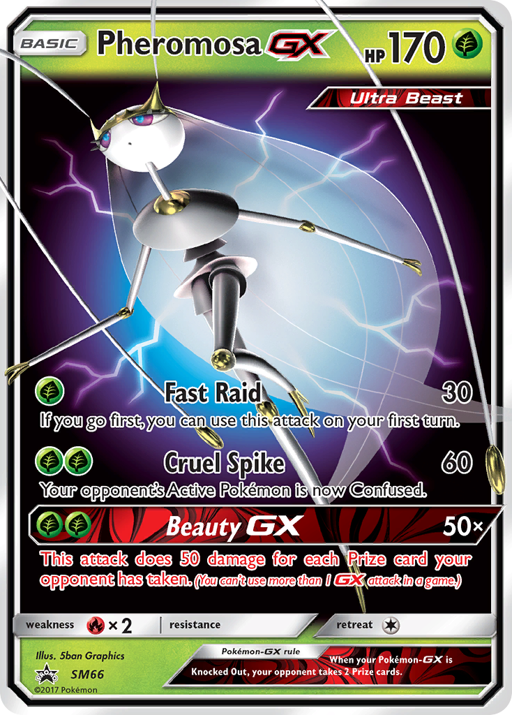 Pheromosa GX (SM66) [Sun & Moon: Black Star Promos] | Exor Games Bridgewater