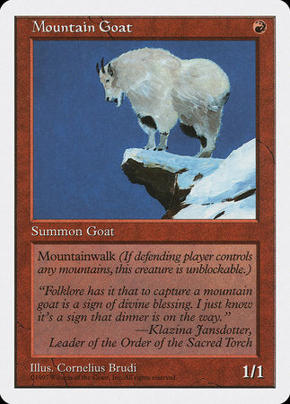 Mountain Goat [Fifth Edition] | Exor Games Bridgewater