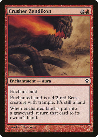 Crusher Zendikon [Worldwake] | Exor Games Bridgewater