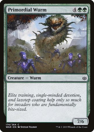 Primordial Wurm [War of the Spark] | Exor Games Bridgewater