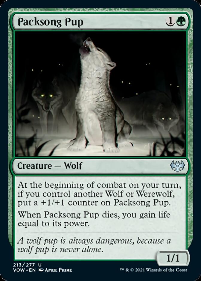 Packsong Pup [Innistrad: Crimson Vow] | Exor Games Bridgewater