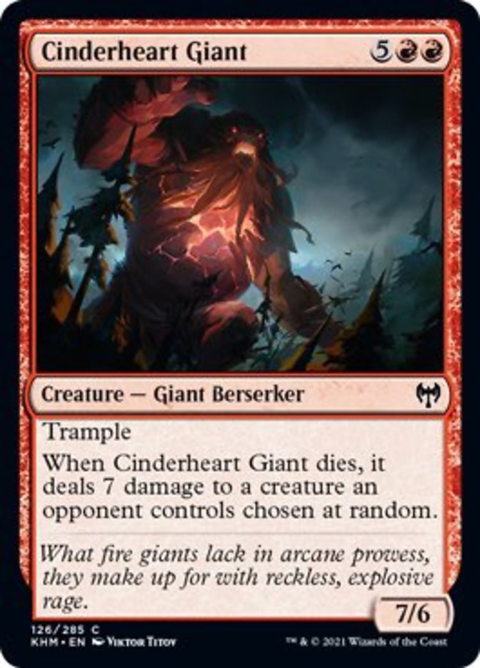 Cinderheart Giant [Kaldheim] | Exor Games Bridgewater