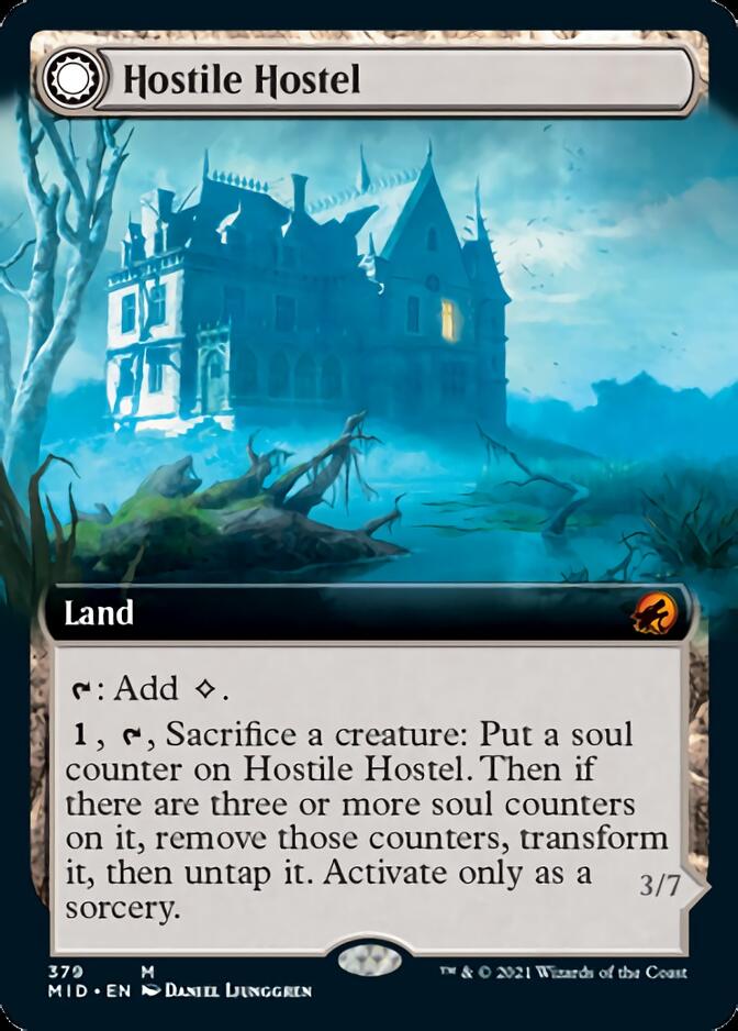 Hostile Hostel // Creeping Inn (Extended) [Innistrad: Midnight Hunt] | Exor Games Bridgewater
