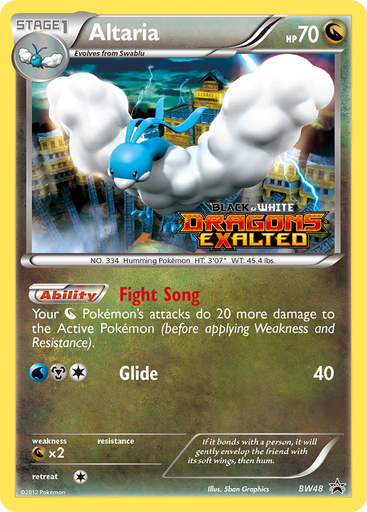 Altaria (BW48) [Black & White: Black Star Promos] | Exor Games Bridgewater