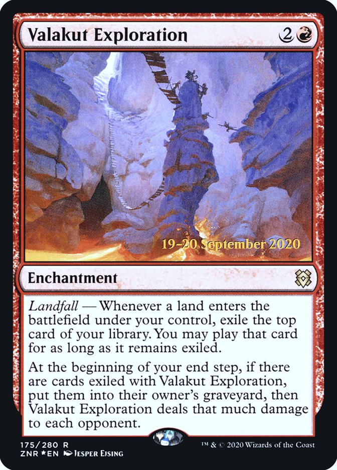 Valakut Exploration  [Zendikar Rising Prerelease Promos] | Exor Games Bridgewater