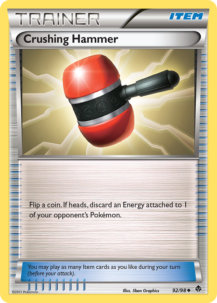 Crushing Hammer (92/98) [Black & White: Emerging Powers] | Exor Games Bridgewater